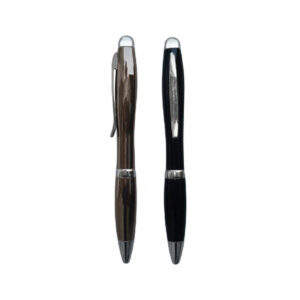 Lapicero metálico giratorio cuerpo liso – 13.5 cm x 1.3 cm