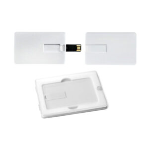 MEMORIA USB MODELO TARJETA CON ESTUCHE PLASTICO 16GB