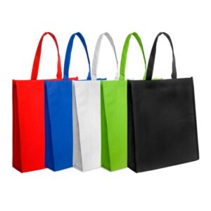 BOLSA ECOLÓGICA CON ASA COSIDO 40 x 40 FUELLE 10cm