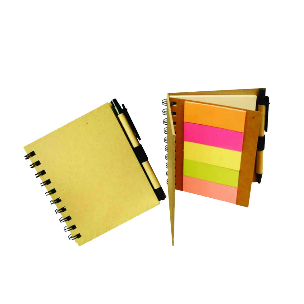 LIBRETA CON POST-IT