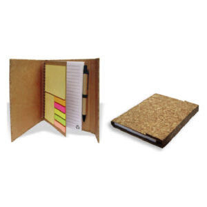 LIBRETA CON TAPA DE CORCHO